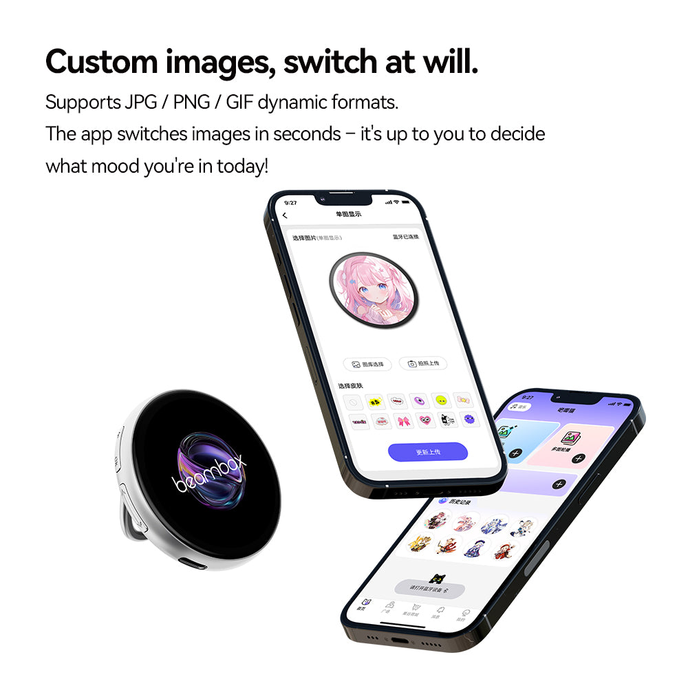 Touchscreen AI Beambox E-BADGE Dynamic Electronic Badge Nikko