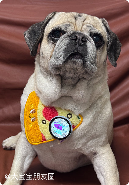 Beambox friend wearing a display badge