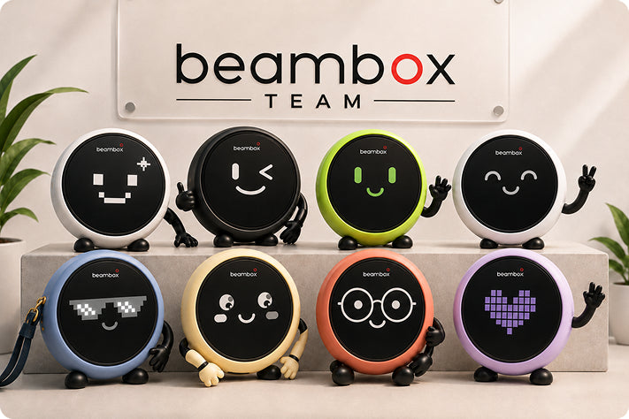 Beambox team display badges lineup