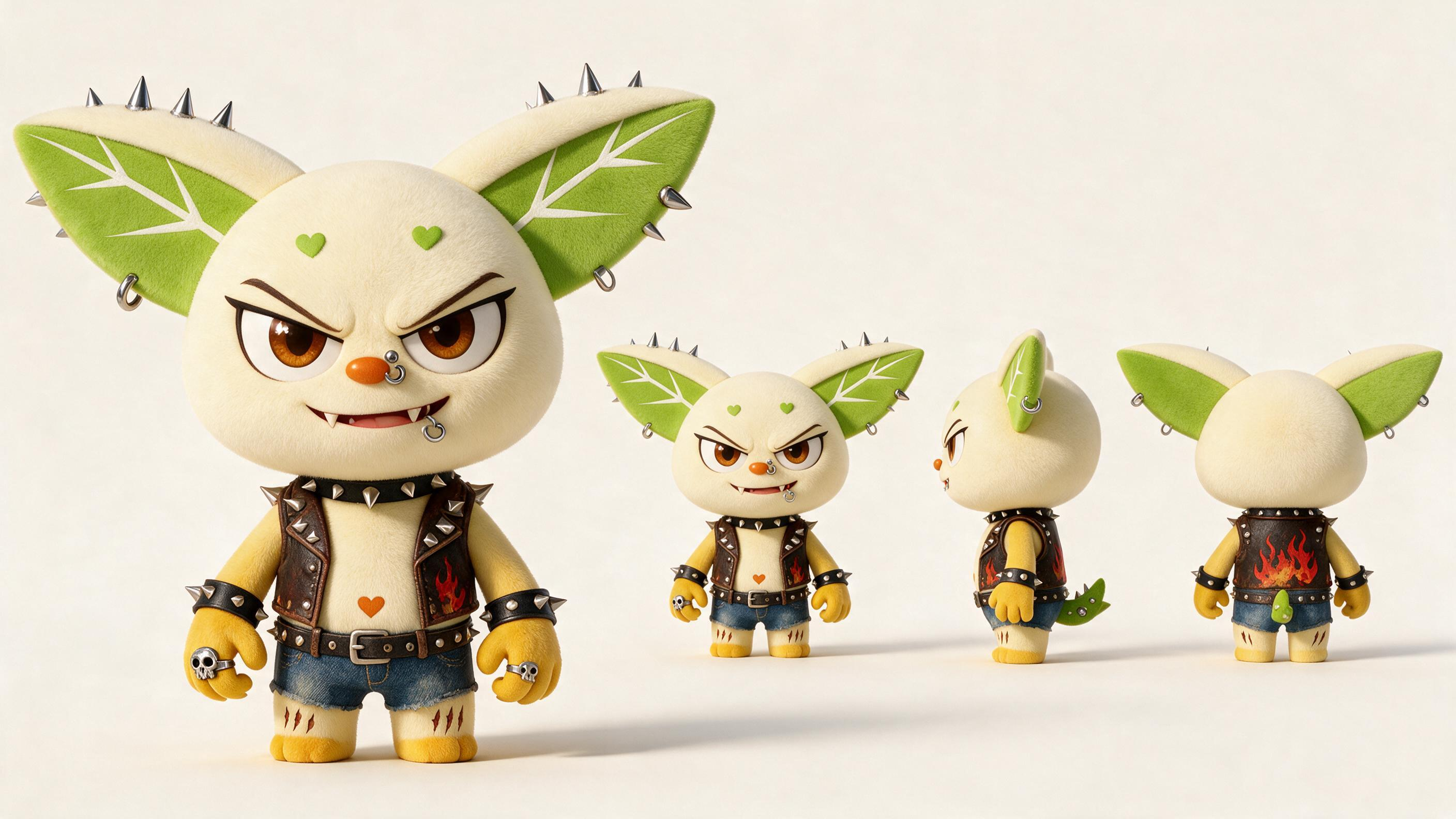 Polly alternate character design